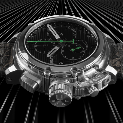 CHIMERA 46MM CHRONO SS NERO 9592