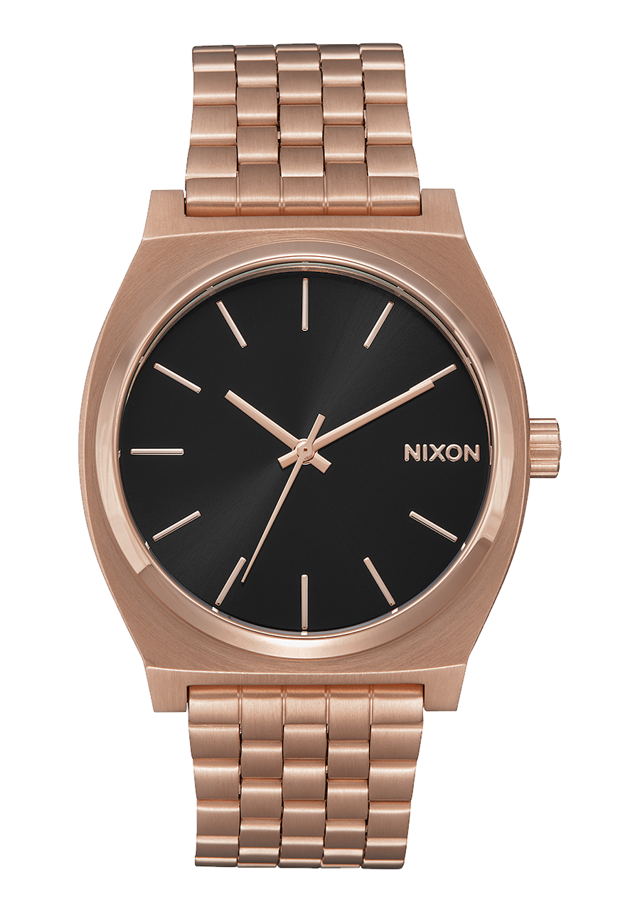 Time Teller - All Rose Gold / Black Sunray