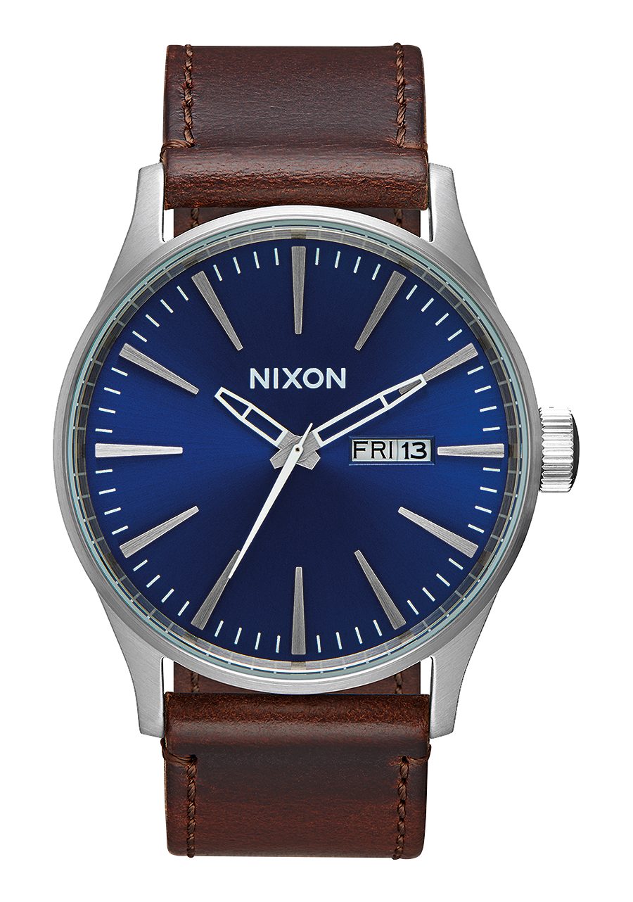 Sentry Leather - Bleu / marron