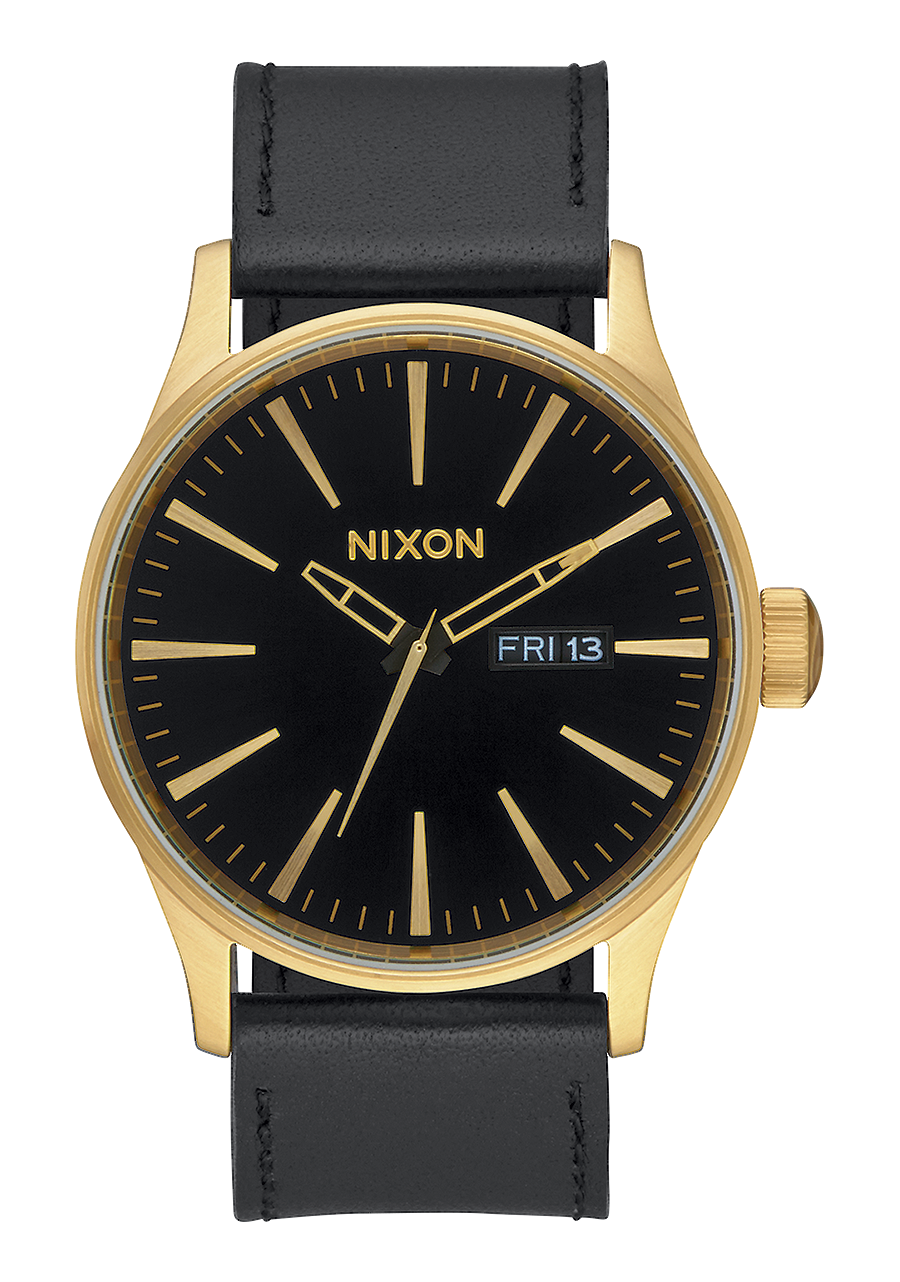 Sentry Leather - Doré / noir