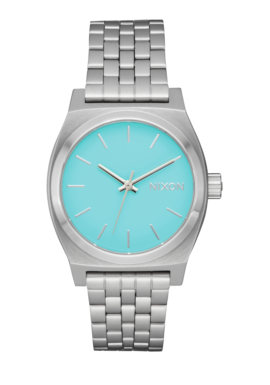 Medium Time Teller - Silver / Turquoise