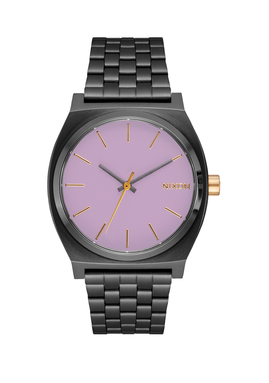 Medium Time Teller - Gunmetal / Lavender / Gold