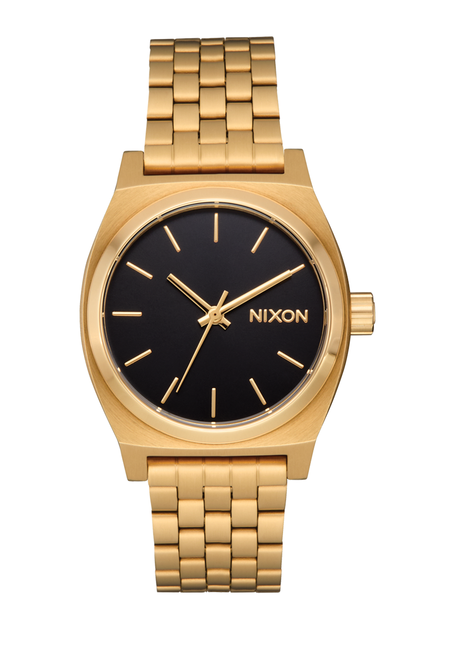 Medium Time Teller - Gold / Black / Gold
