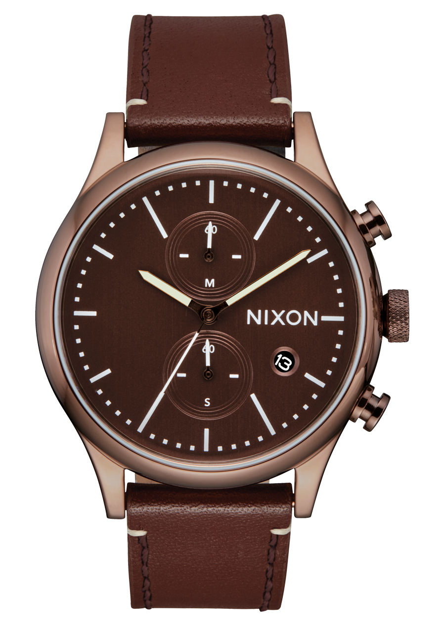 Station Chrono Leather - Chocolate / Cappuccino / Brown