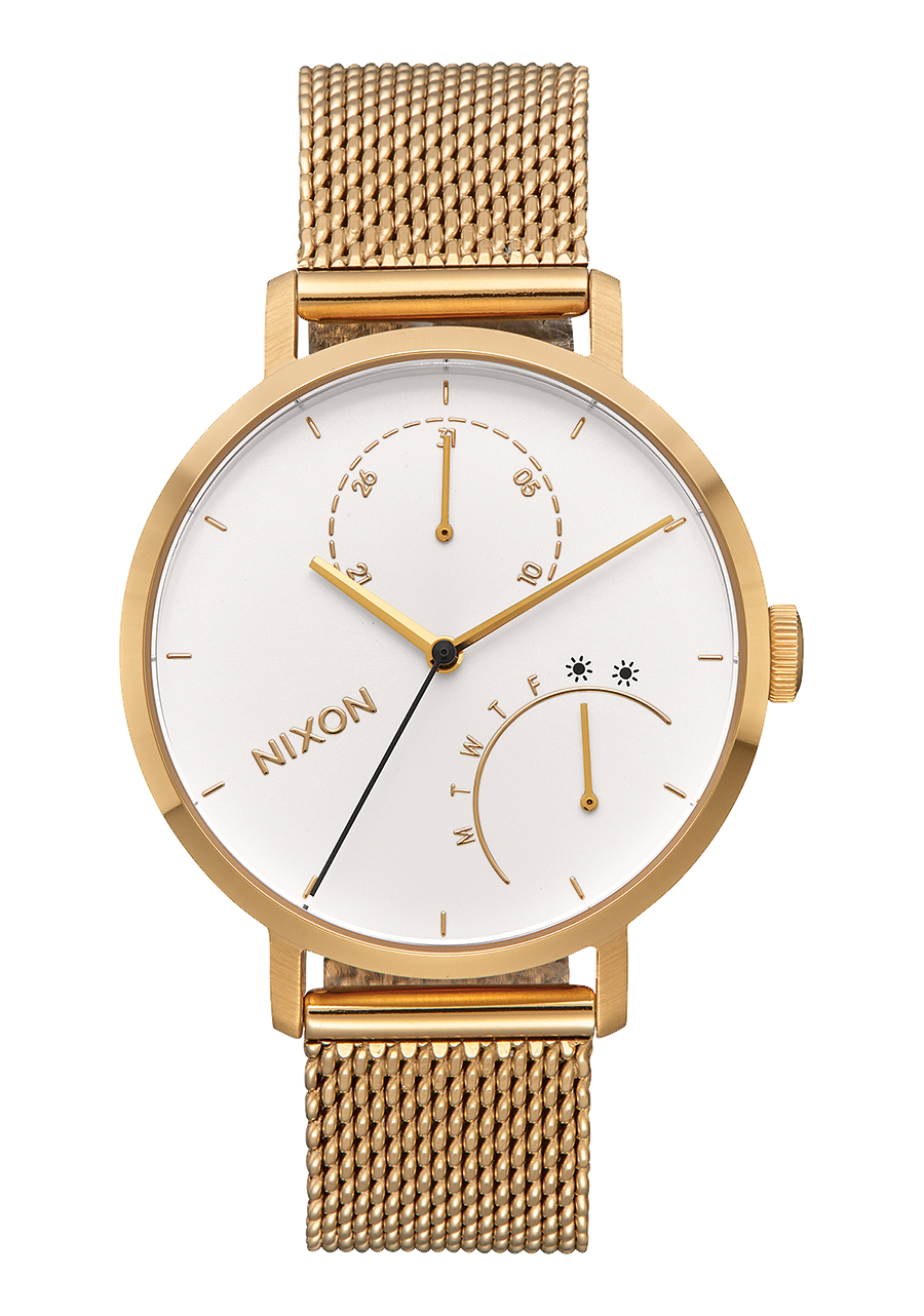 Clutch - Doré uni / blanc