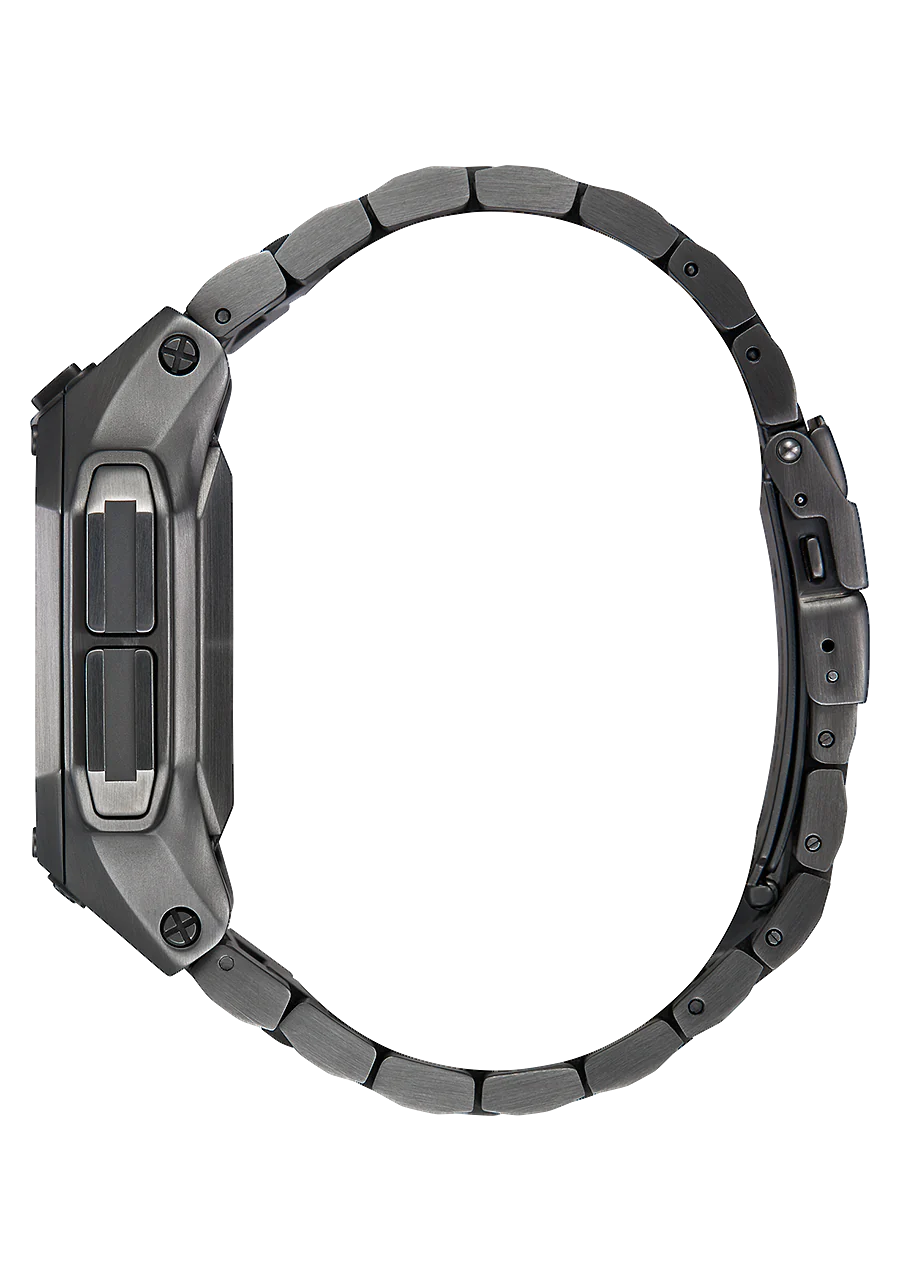 Nixon montre Regulus Gris métallisé