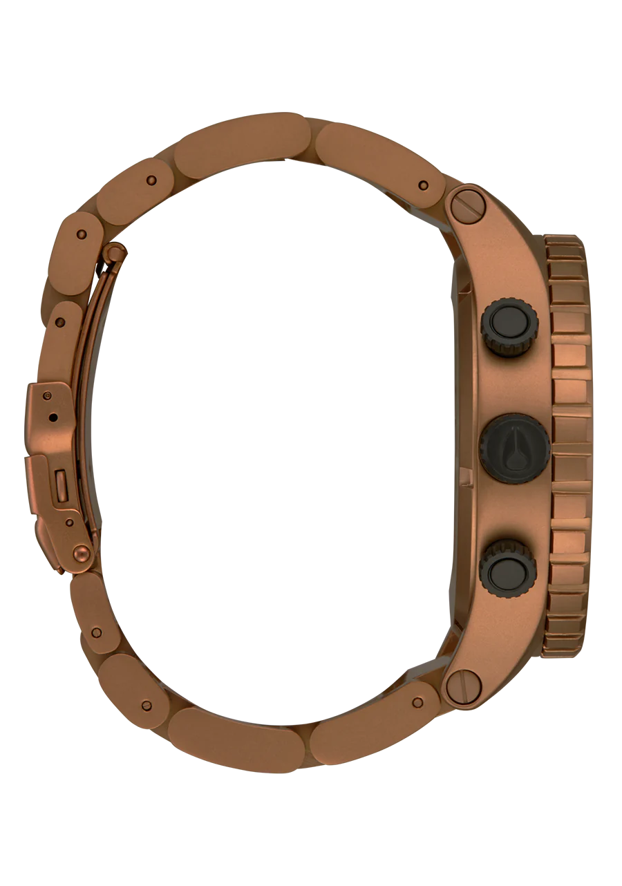 Nixon montre 51-30 Chrono Bronze / Noir