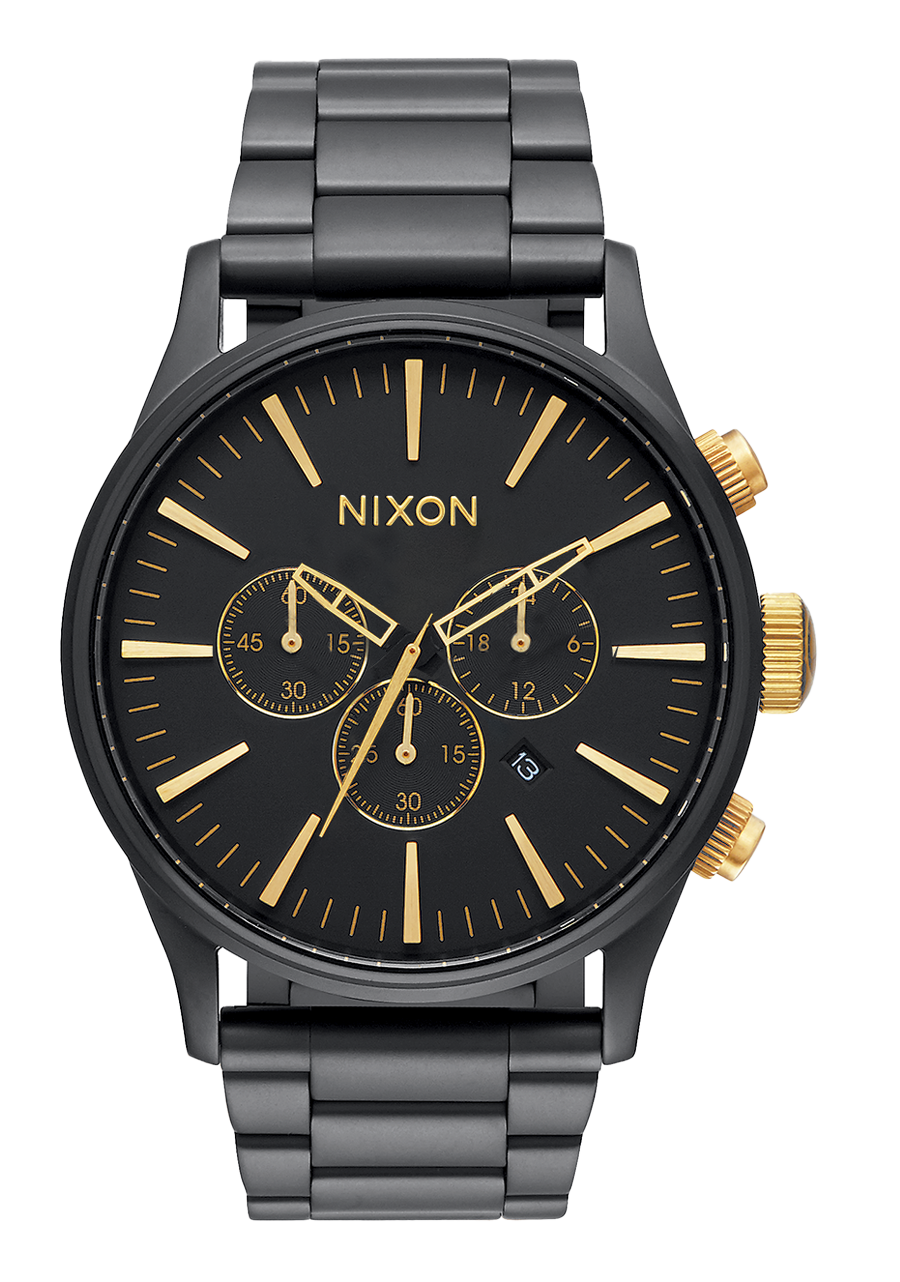 Sentry Chrono - Noir mat / doré