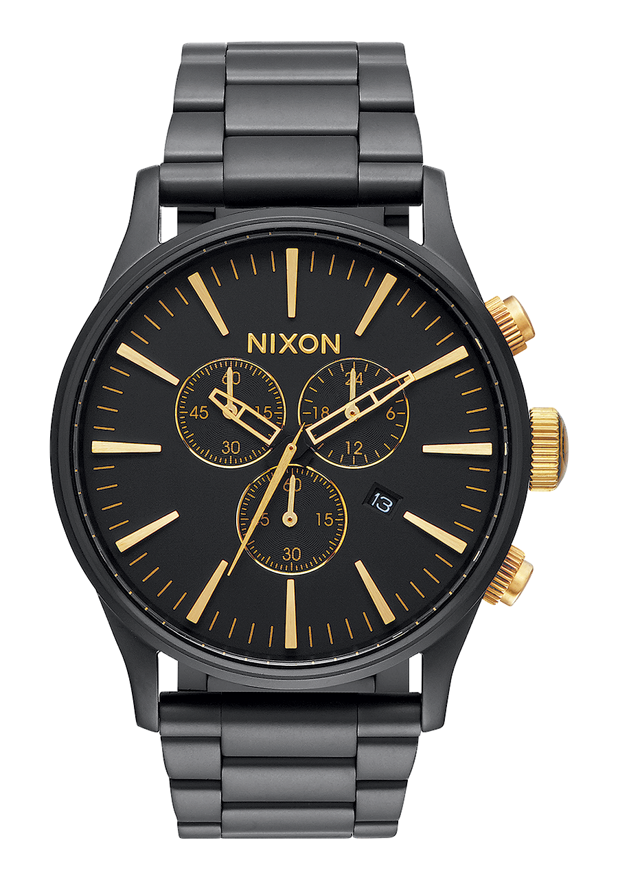 Sentry Chrono - Noir mat / doré