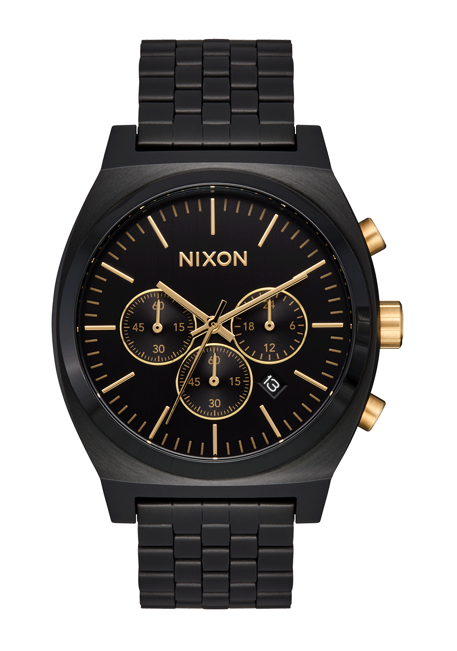 Time Teller Chrono - Black / Black / Gold