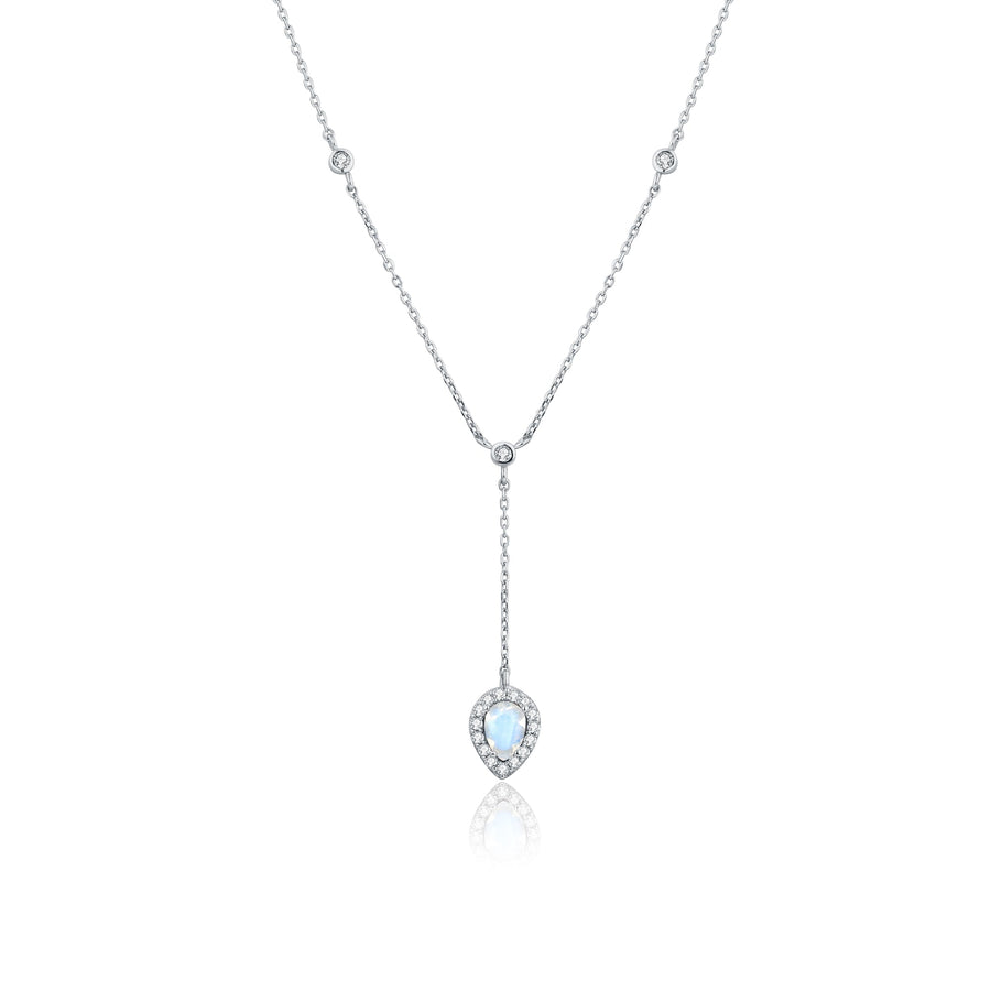 Collier Pierre de lune argent Alice