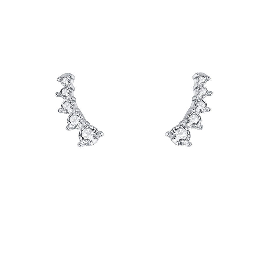 Clous d'oreilles argent Elia