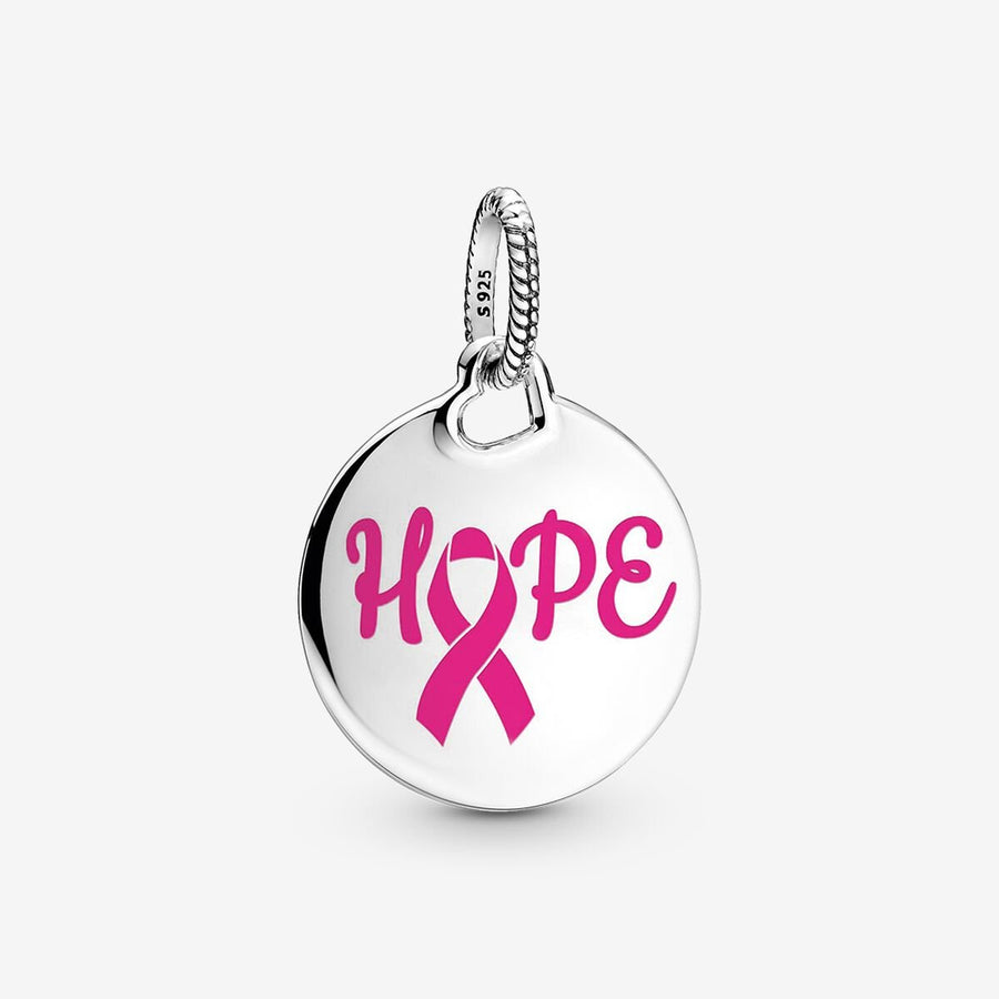 Pendentif ruban rose Hope