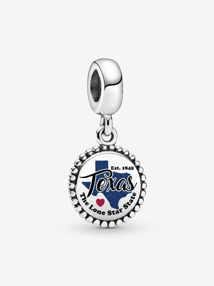 Charm-pendentif Carte du Texas
