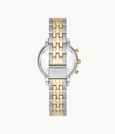 Fossil montre Neutra chronographe Bicolore