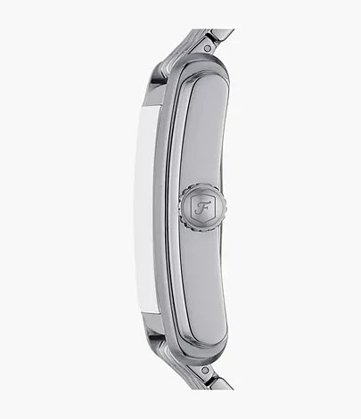 FOSSIL Montre Carraway à trois aiguilles en acier inoxydable