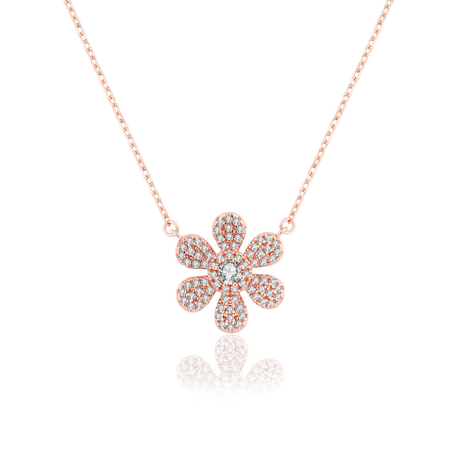 Collier or jaune Marguerite