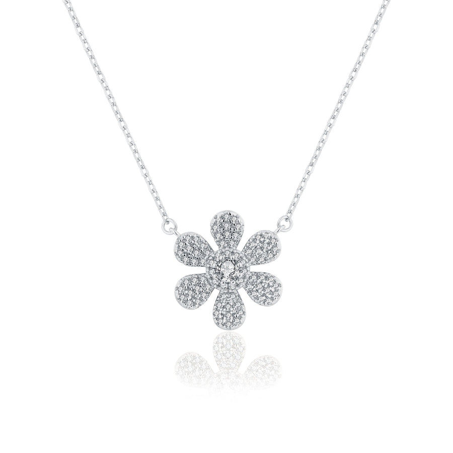 Collier argent Marguerite