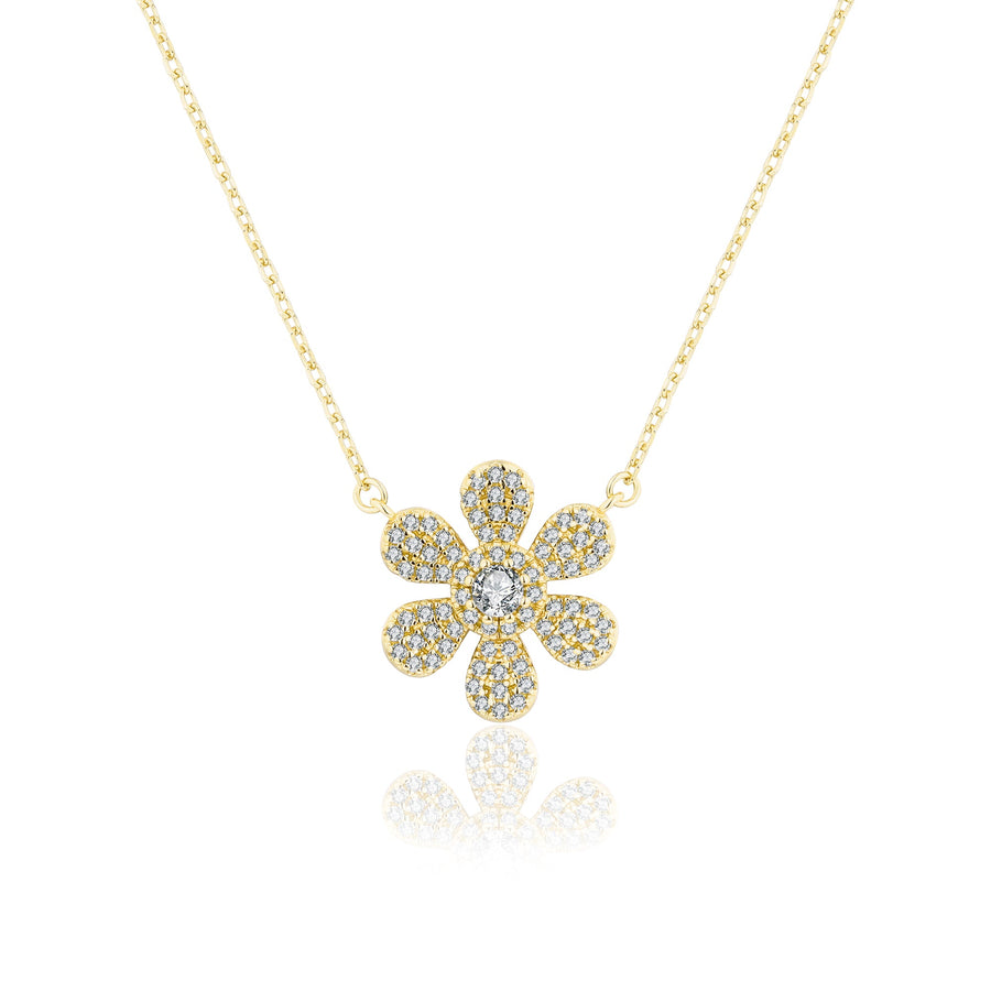 Collier argent Marguerite