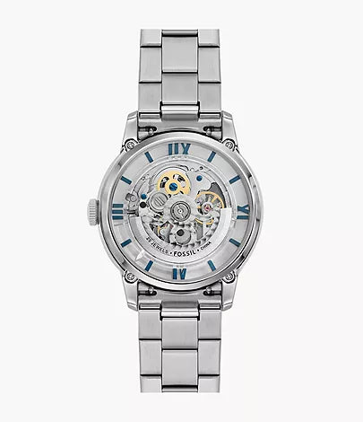FOSSIL Montre automatique Townsman en acier inoxydable