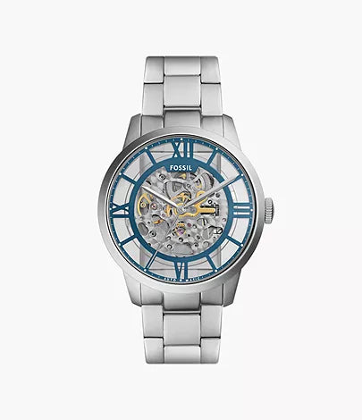 FOSSIL Montre automatique Townsman en acier inoxydable