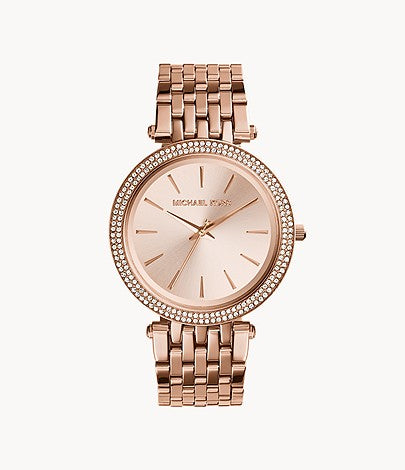 Mk montre Darci or rose