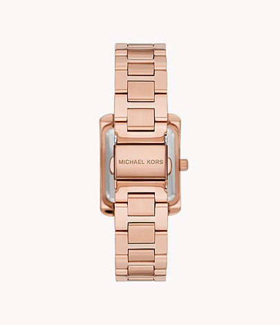 Mk montre Emery trois aiguille or rose