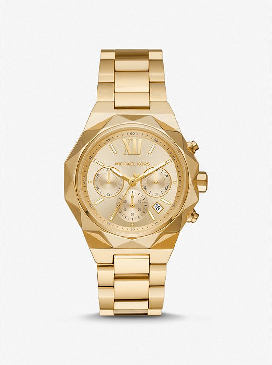 MK Montre Raquel dorée surdimensionnée
