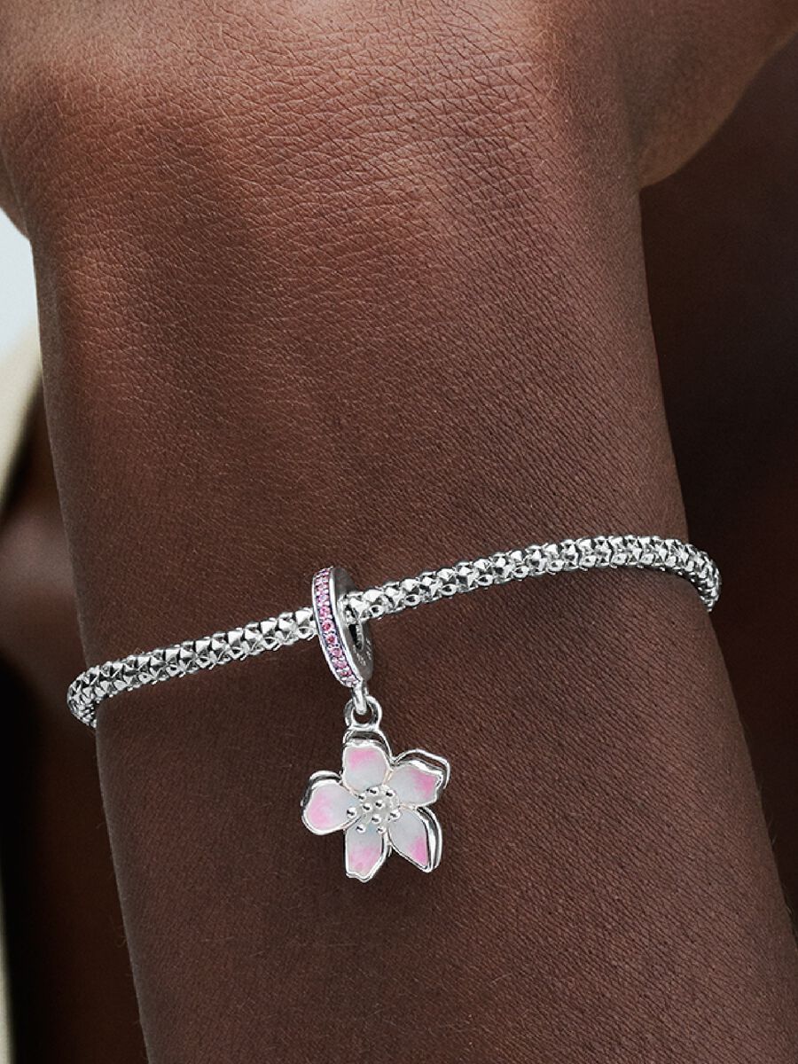 Charm-pendentif Fleur de cerisier