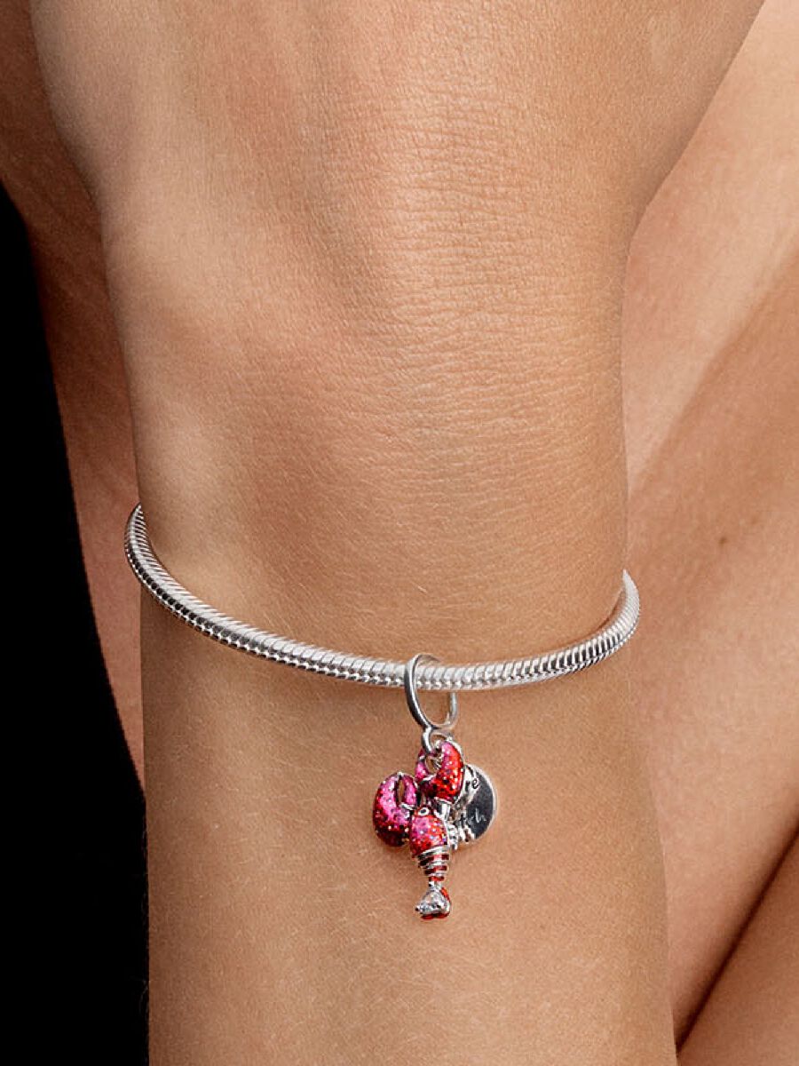 Charm-pendentif Homard