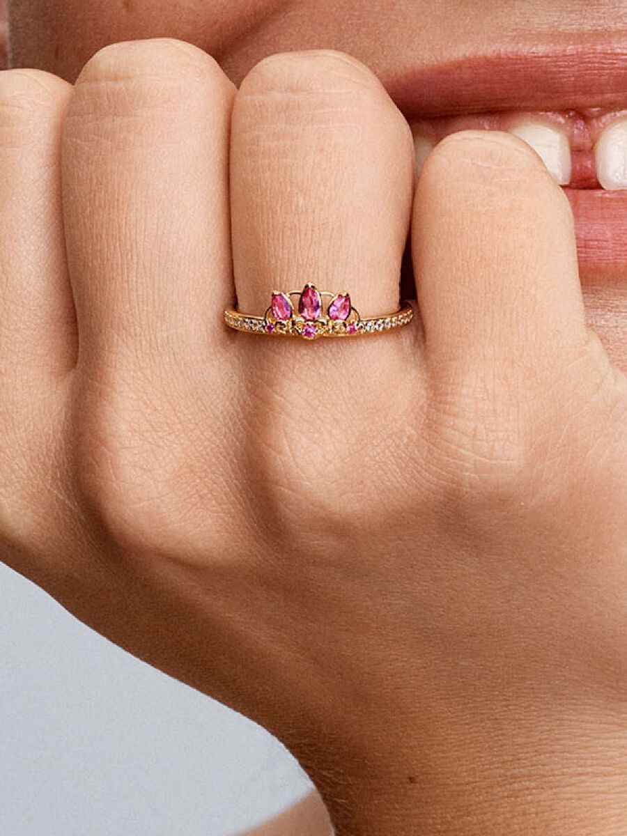 Bague Diadème de Raiponce de Disney