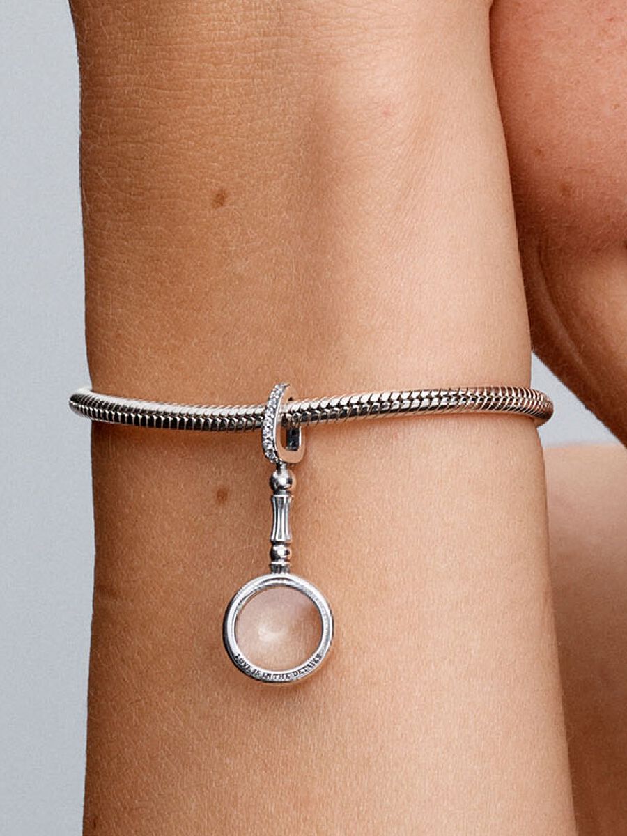 Charm-pendentif Loupe