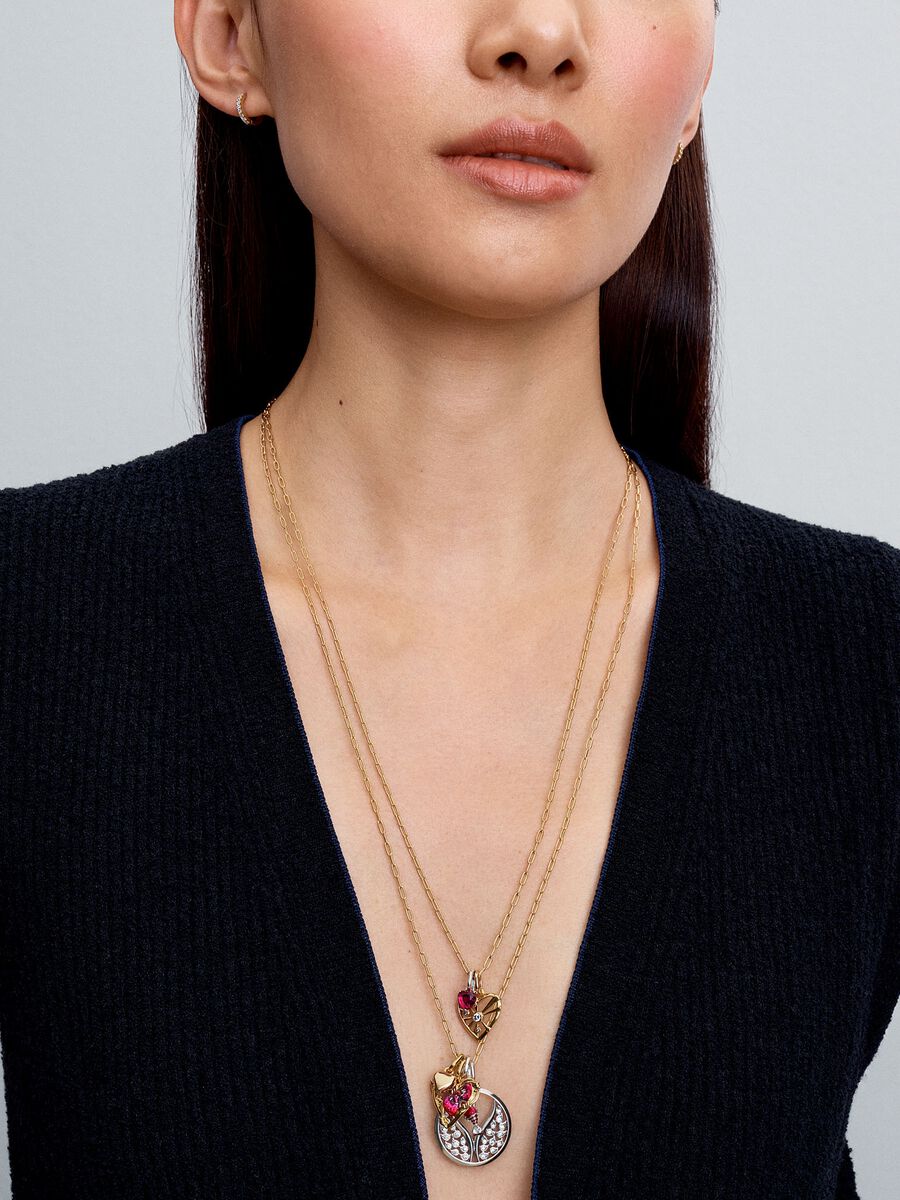 Collier à chaîne à maillons allongés