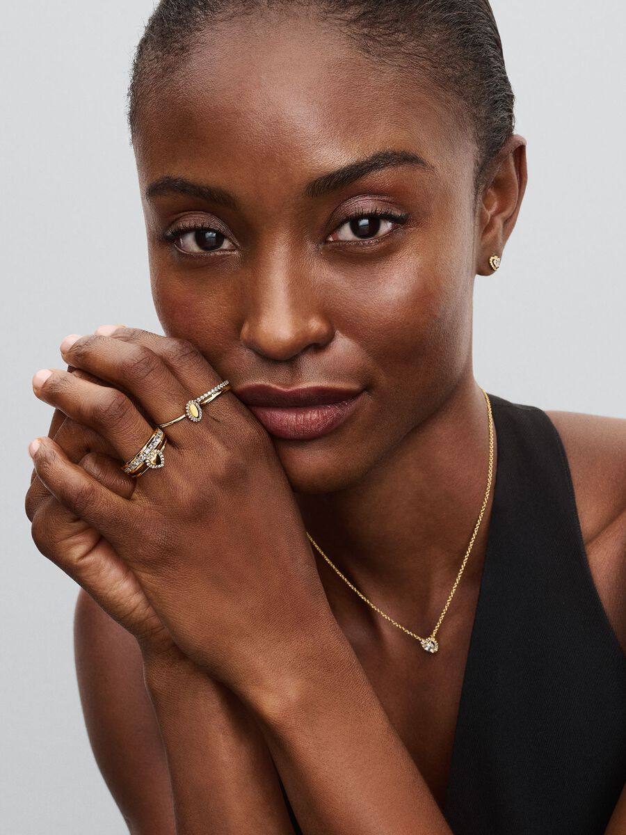 Bague à double anneau