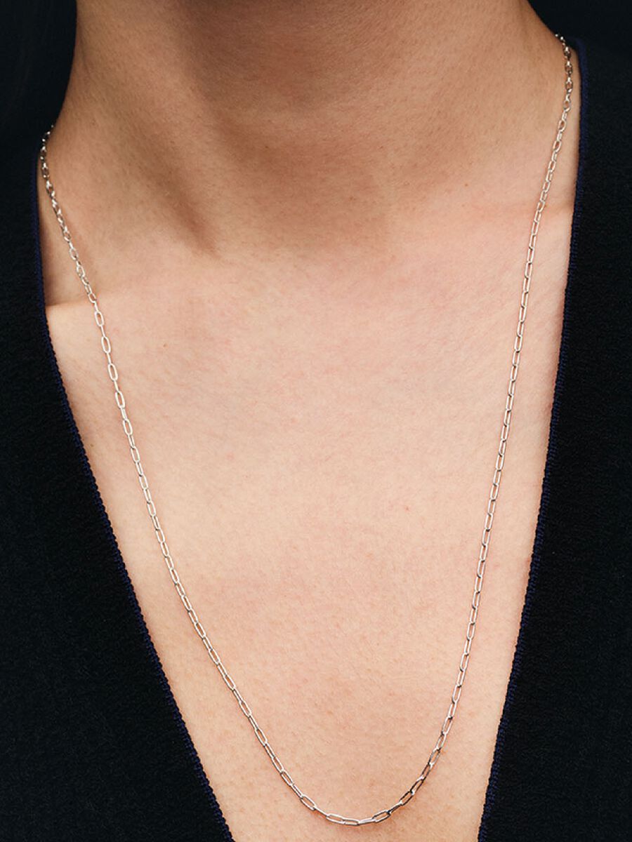 Collier à chaîne à maillons allongés