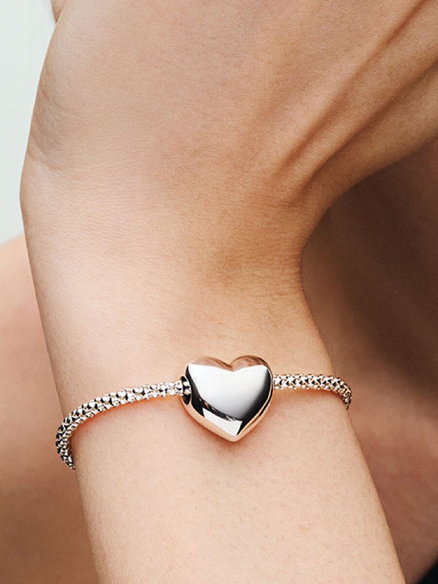 Grand charm Cœur à graver Soyez l’amour