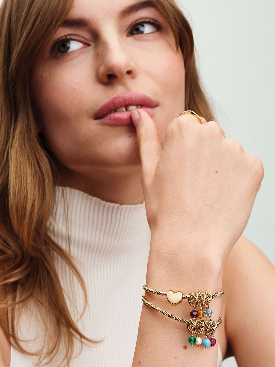 Bracelet à chaîne cloutée Pandora Moments