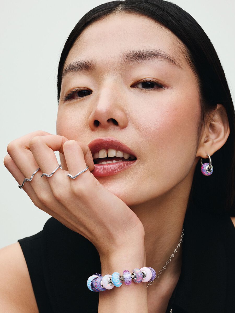 Bague Vague scintillante