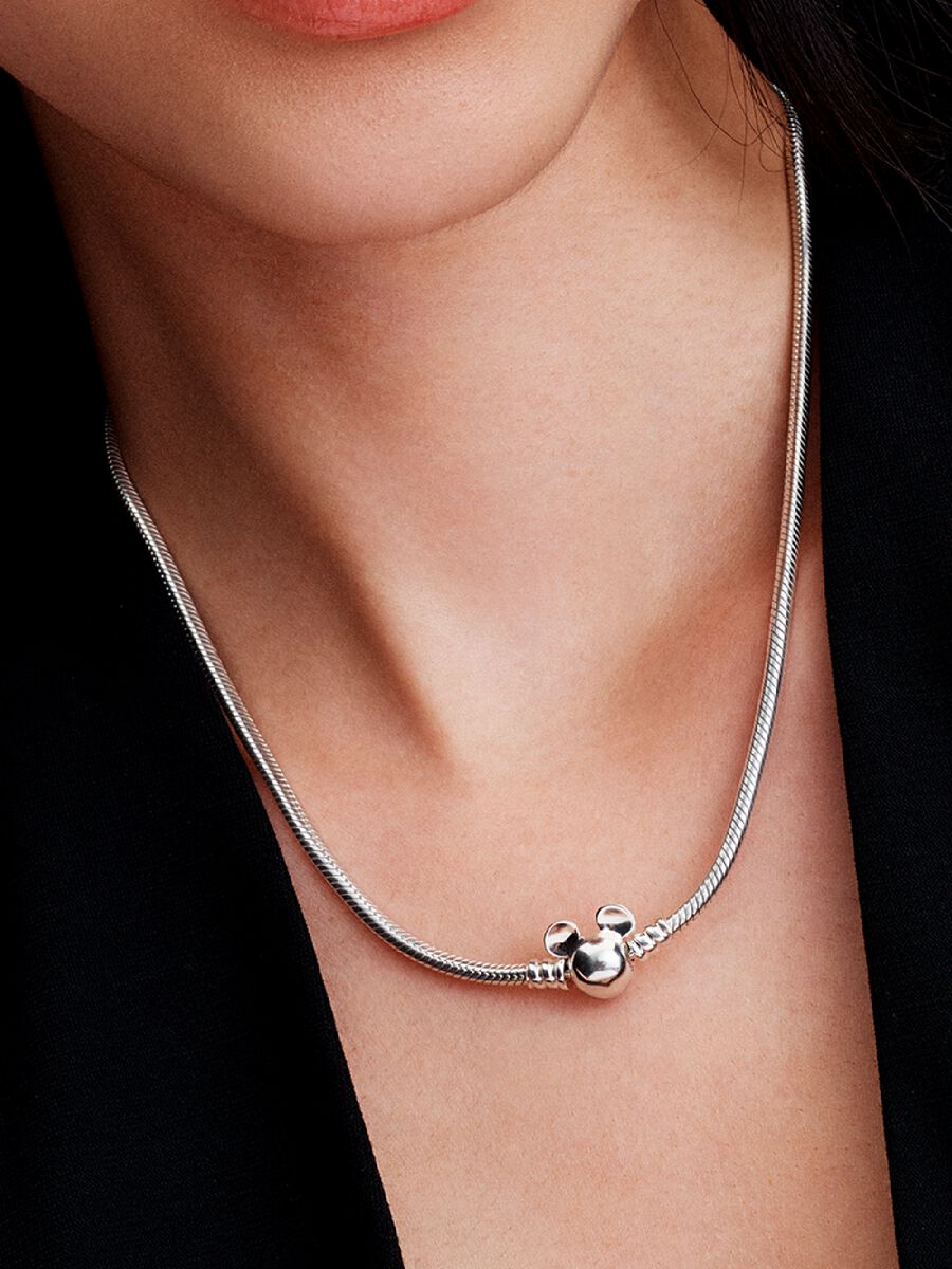 Collier à chaîne serpentine Mickey Mouse de Disney