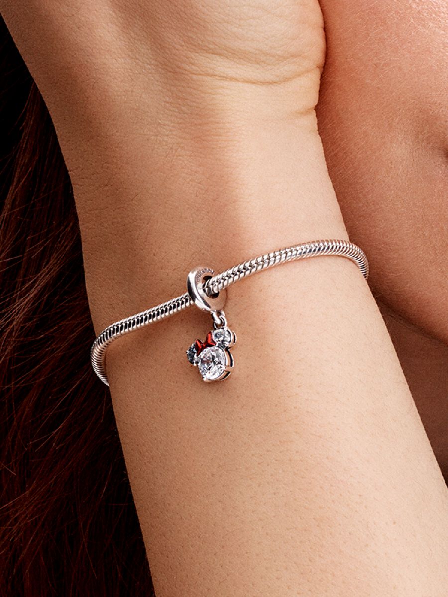 Charm-pendentif Silhouette Minnie Mouse de Disney