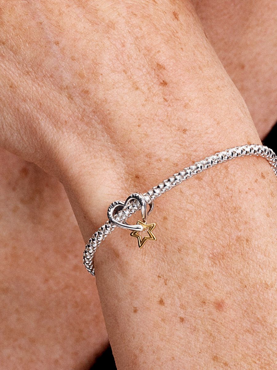 Charm Étoile porte-bonheur et cœur