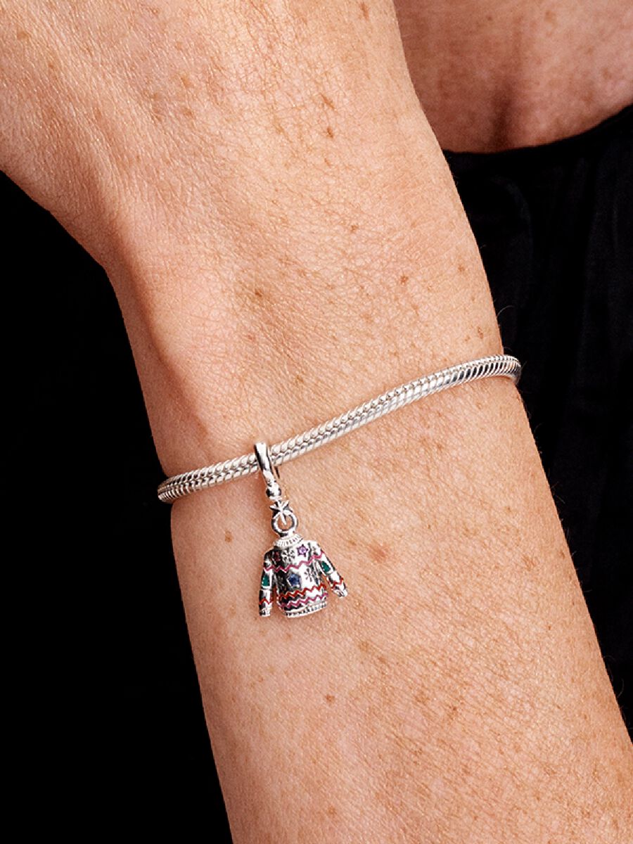 Charm-pendentif Pull de Noël