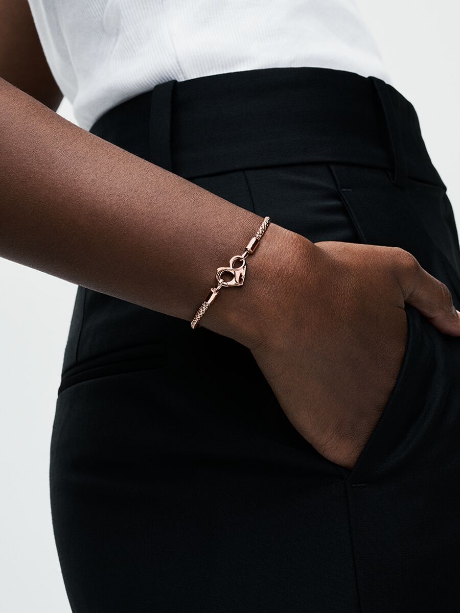 Bracelet à chaîne cloutée Pandora Moments