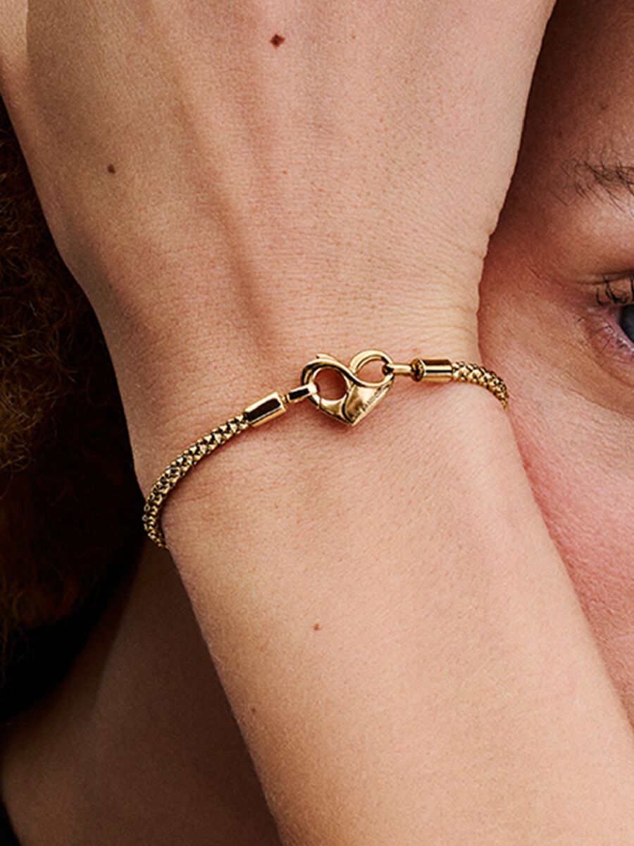 Bracelet à chaîne cloutée Pandora Moments