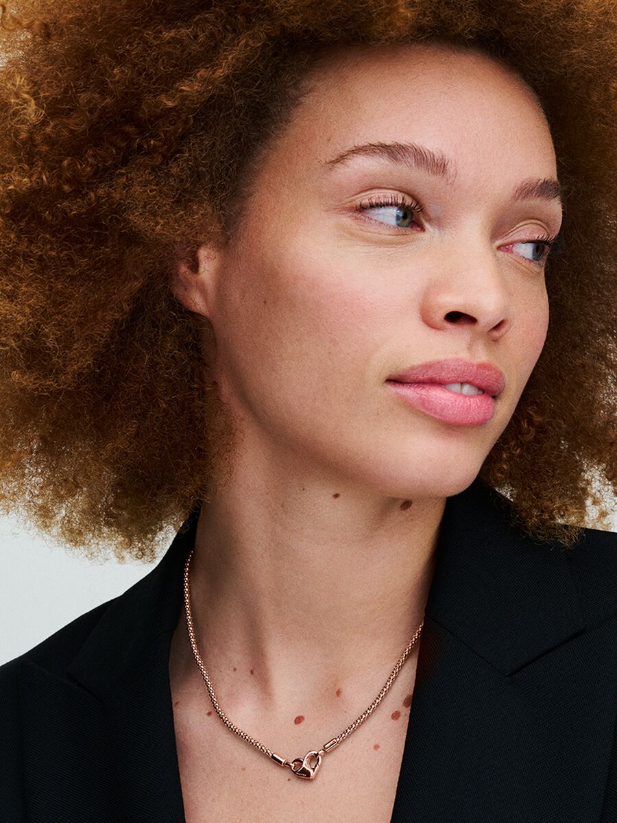 Collier à chaîne cloutée Pandora Moments