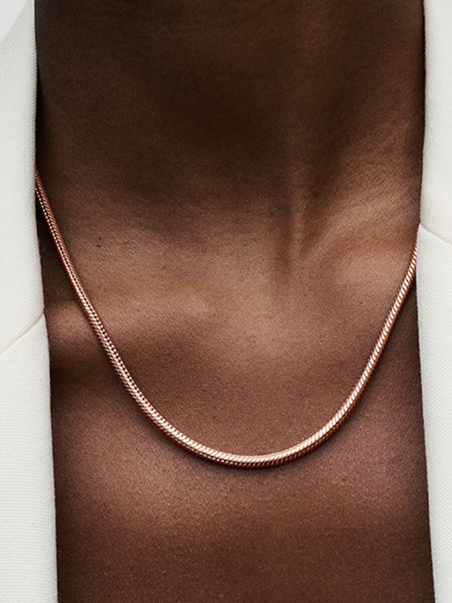 Collier à chaîne serpentine Pandora Moments