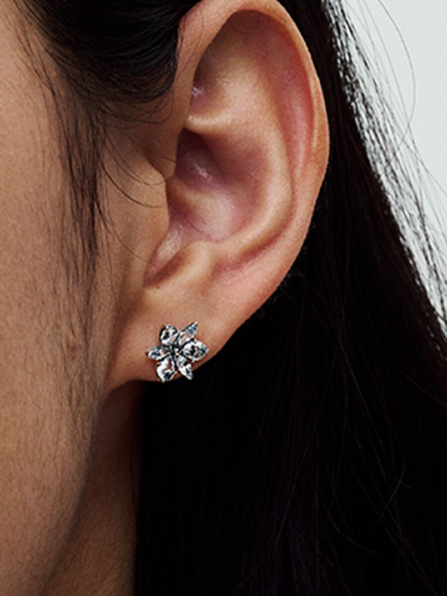 Clous d’oreilles Herbiers scintillants