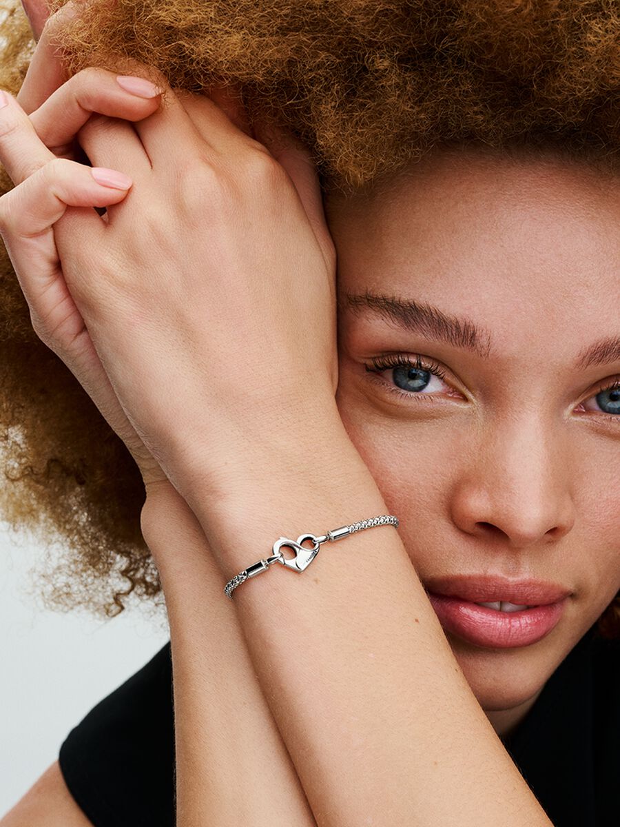 Bracelet à chaîne serpentine Pandora Moments