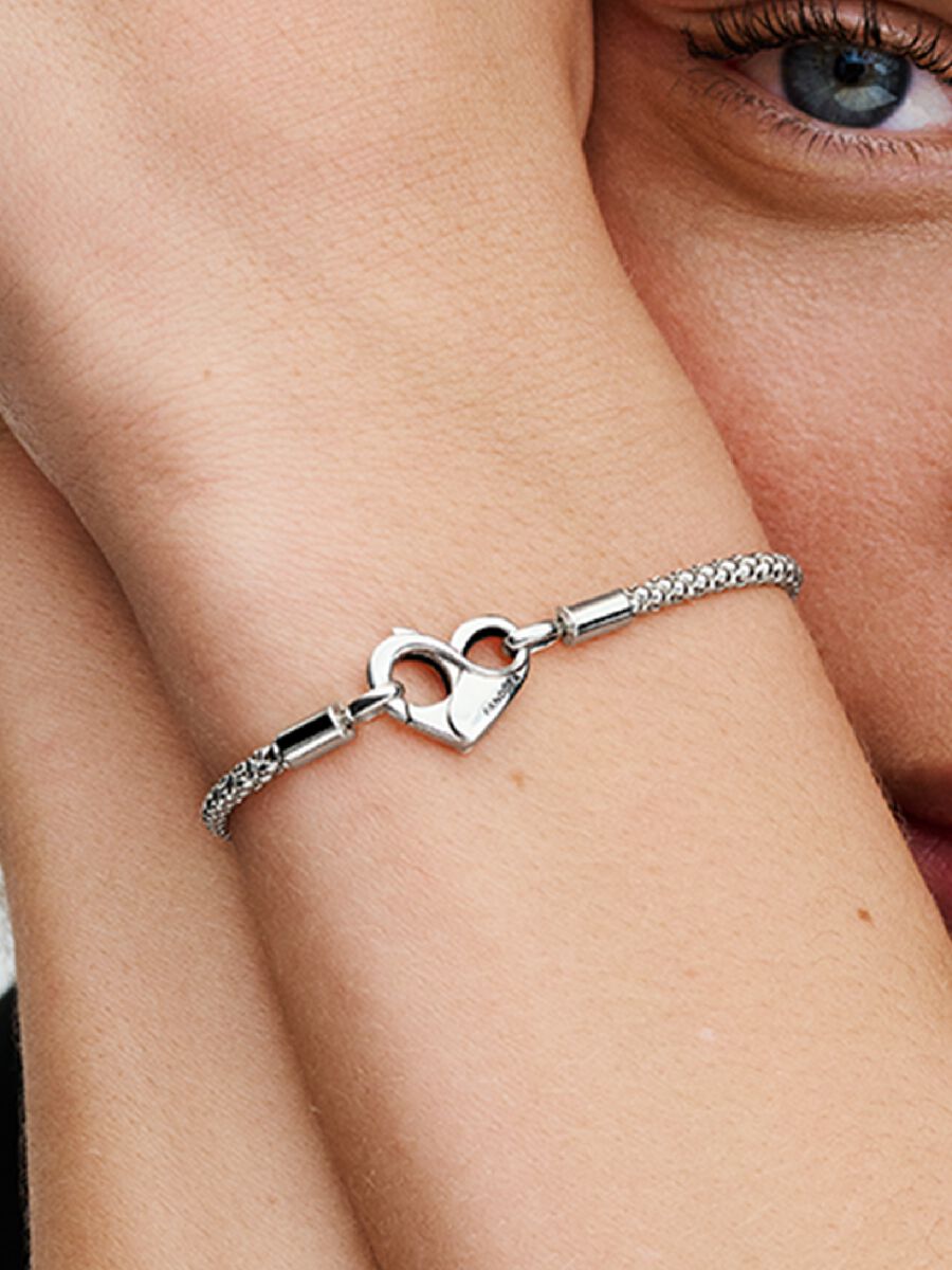 Bracelet à chaîne serpentine Pandora Moments