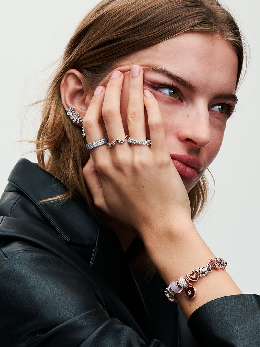 Bague polie Vague